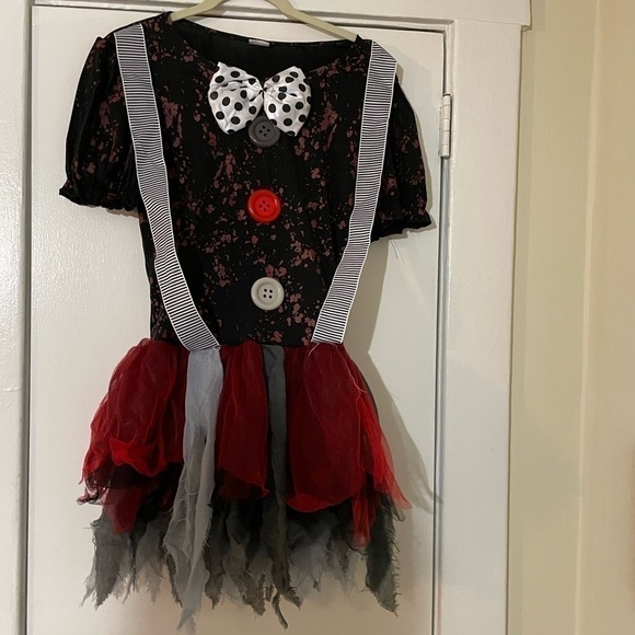 Spirit Killer Halloween Clown Costume Size Small- Medium - Picture 4 of 10